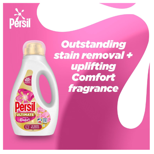 Persil Ultimate Liquid Detergent Touch Of Comfort 5 x 46 Washes